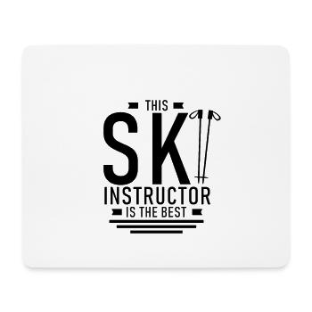 Ski instructor Ski instructor Ski instructor Ski instructor - Mouse Pad (horizontal) - white - Front