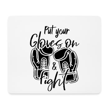 Boxen - Mousepad (Querformat) - Weiß - Vorne