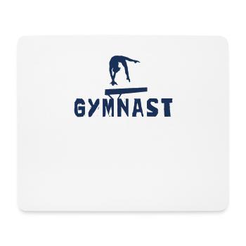Gymnast - Mouse Pad (horizontal) - white - Front