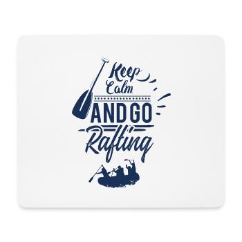 Rafting - Mouse Pad (horizontal) - white - Front