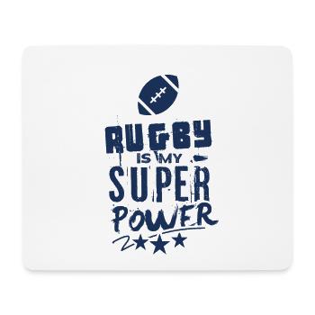 Rugby player rugby match Rugby rugby ball team - Mouse Pad (horizontal) - white - Front