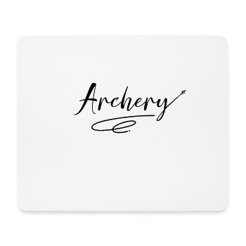 Bogenschießen Bogenschießen Bogenschießen - Mousepad (Querformat) - Weiß - Vorne