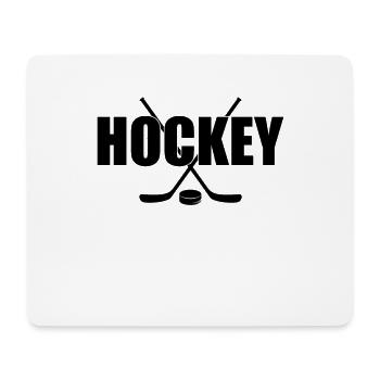Hockey - Mousepad (Querformat) - Weiß - Vorne