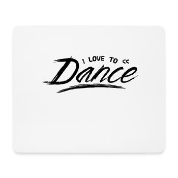 Dance - Mouse Pad (horizontal) - white - Front