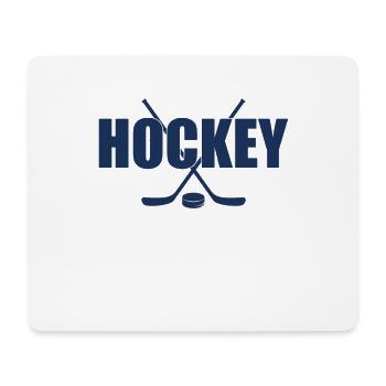 Hockey hockey hockey sur gaz hockey en salle Hockey hockey - Tapis de souris (format paysage) - blanc - Devant