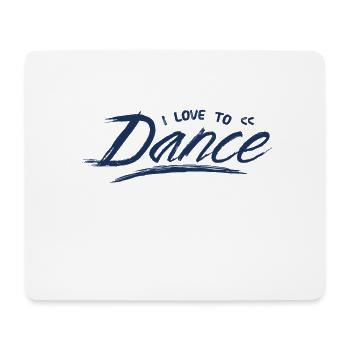 Dance - Mouse Pad (horizontal) - white - Front