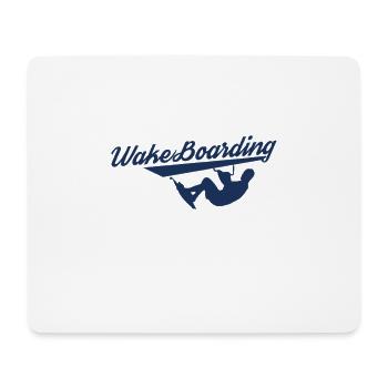 Wakeboard Wakeboard Wakeboard Wakeboard - Mouse Pad (horizontal) - white - Front