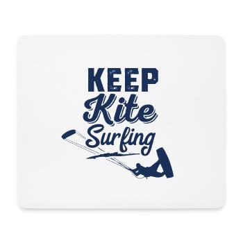 Kitesurfer Kitesurfer Kitesurfer Kitesurfer - Mousepad (Querformat) - Weiß - Vorne