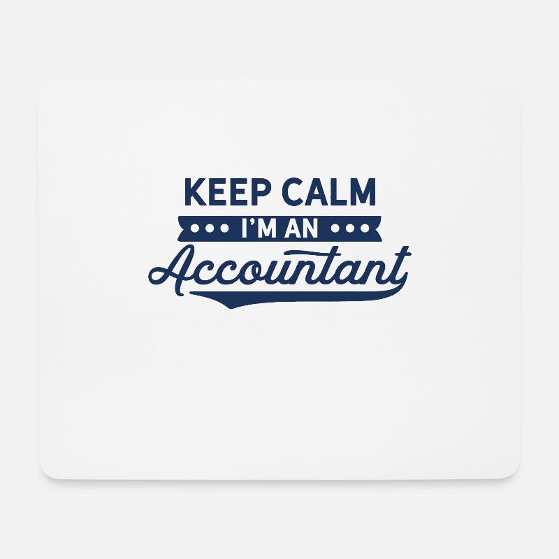 Buchhalter Buchhalter Buchhalter Buchhalter - Mousepad (Querformat) - Weiß