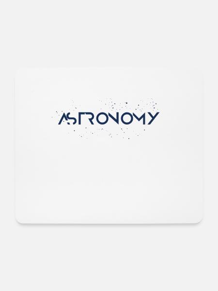 Sonnensystem Astronomie - Mousepad (Querformat) - Weiß