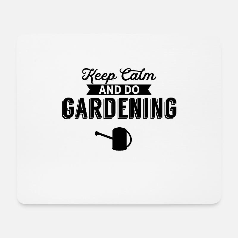 Gärtner Gärtner Gärtner Gärtner - Mousepad (Querformat) - Weiß