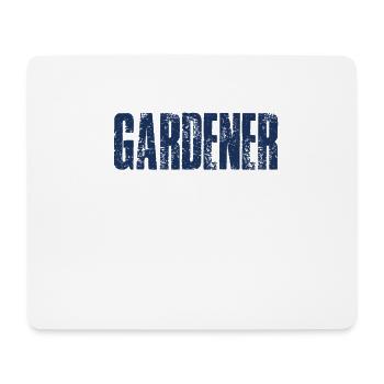 Gärtnerei Gartenbau Garten Gärtner Gartenarbeit - Mousepad (Querformat) - Weiß - Vorne