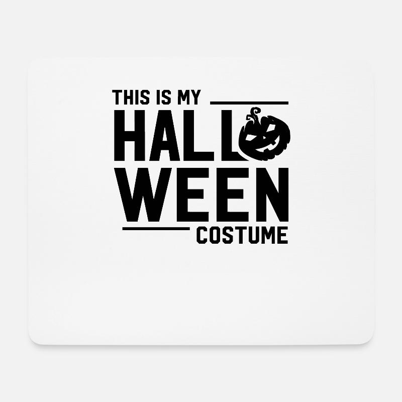 Halloween Halloween Halloween Halloween - Mousepad (Querformat) - Weiß