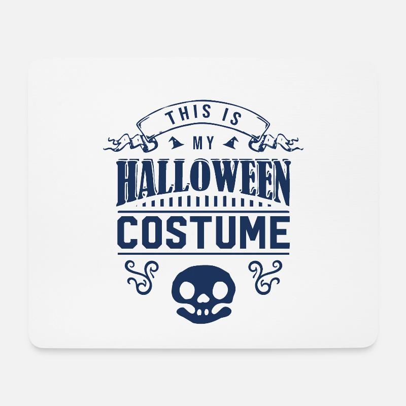 Halloween Halloween Halloween Halloween - Mousepad (Querformat) - Weiß