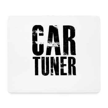Auto tunen - Mousepad (Querformat) - Weiß - Vorne