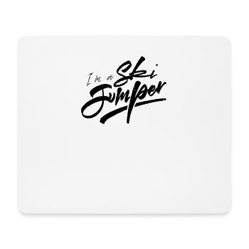 Ski Jumping Ski Jumping Sport Ski Jumping Ski Jump - Mouse Pad (horizontal) - white - Front