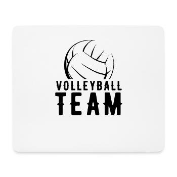 Joueur de volleyball volleyball équipe de volleyball - Tapis de souris (format paysage) - blanc - Devant