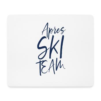 Apres ski - Mouse Pad (horizontal) - white - Front