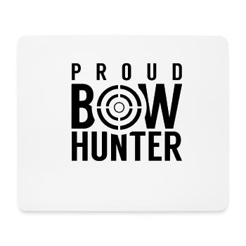 Bow bow hunt bow hunter archery arrow - Mouse Pad (horizontal) - white - Front
