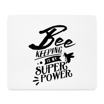 Bienen Imker Imkern Honig Hobby Imkerei - Mousepad (Querformat) - Weiß - Vorne