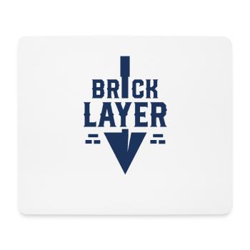 Maurerei Maurer Maurern Team Mauer Bauen - Mousepad (Querformat) - Weiß - Vorne