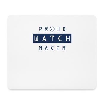 Watch watchmaker watchmaker watchmaker watches - Mouse Pad (horizontal) - white - Front