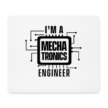 Geschenk Mechatronik Mechatroniker Job Ingenieur - Mousepad (Querformat) - Weiß - Vorne