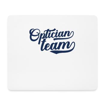 Augenoptiker Optiker Optik Auge Optikerin Team - Mousepad (Querformat) - Weiß - Vorne