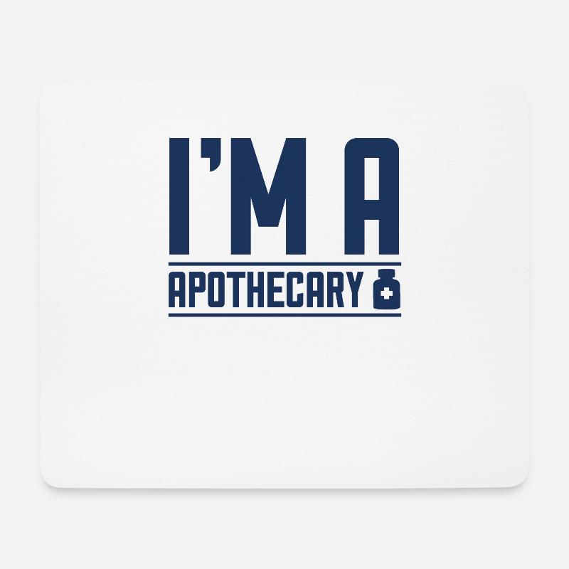 Apotheker - Mousepad (Querformat) - Weiß