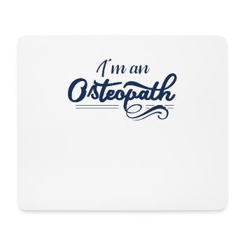 Ich bin Osteopath - Mouse Pad (horizontal) - white - Front