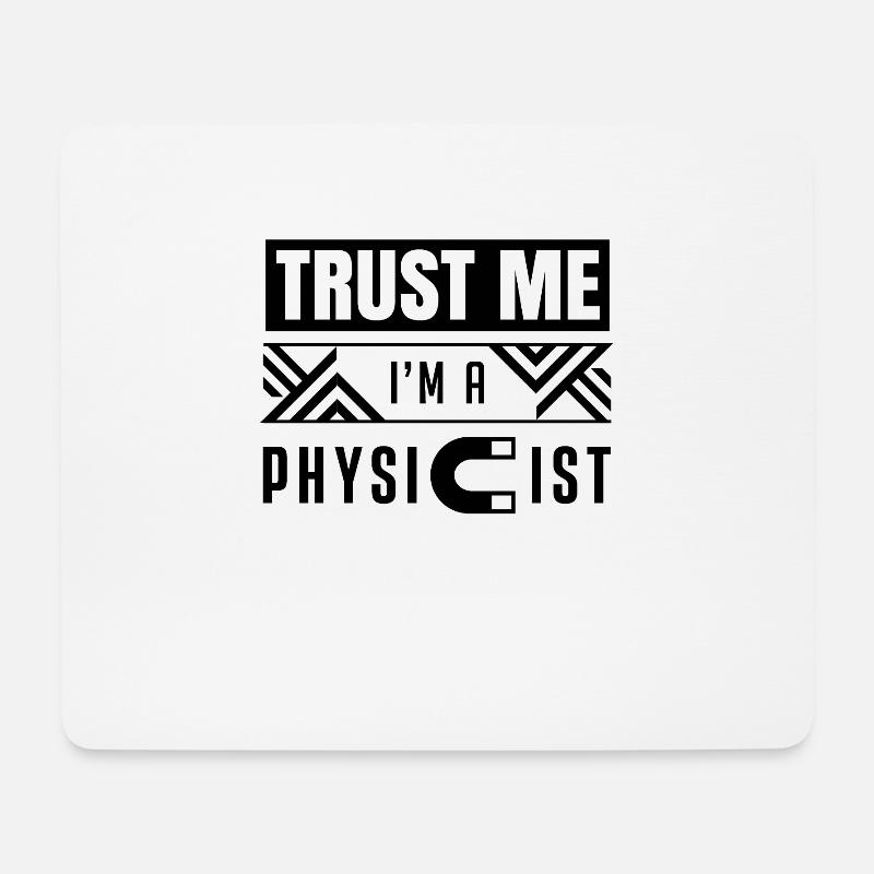 Physik - Mousepad (Querformat) - Weiß