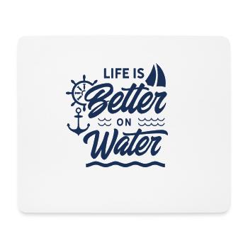 Sailboat - Mouse Pad (horizontal) - white - Front