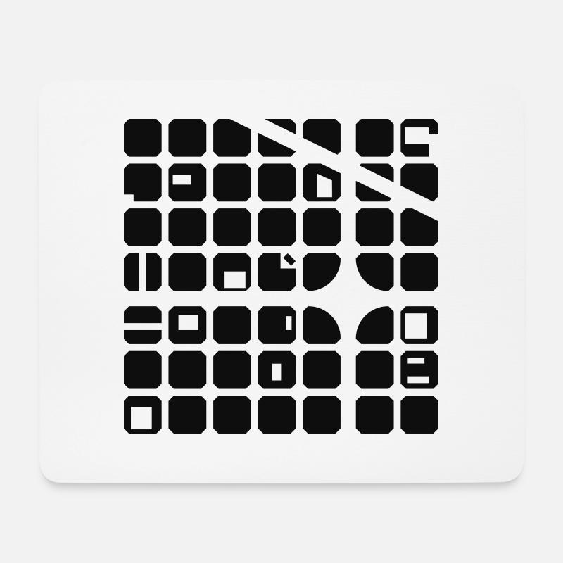 Barcelone - Tapis de souris (format paysage) - blanc