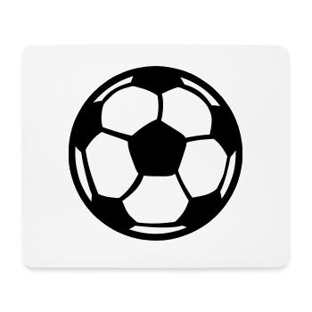 ballon de foot football 9 2 - Tapis de souris (format paysage) - blanc - Devant