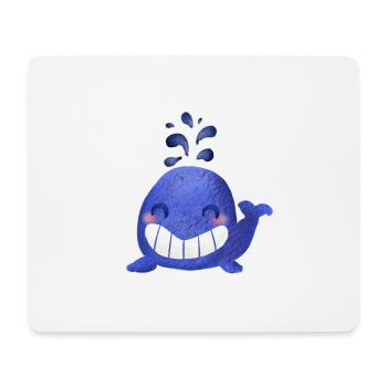 WÄLCHEN - Mousepad (Querformat) - Weiß - Vorne