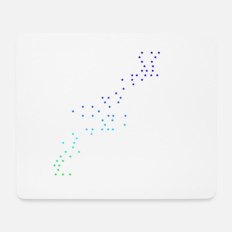 Sterne Sternengalaxie Geschenkidee Geschenk Idee - Mousepad (Querformat) - Weiß