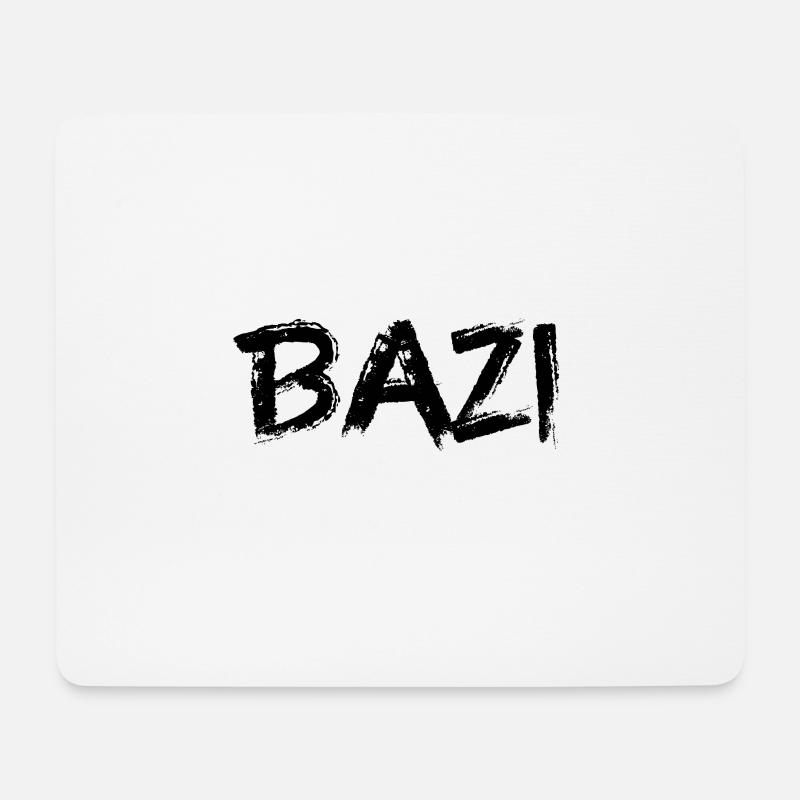Bazi! - Mouse Pad (horizontal) - white