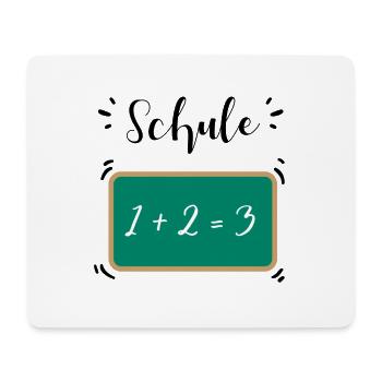Schule - Mousepad (Querformat) - Weiß - Vorne