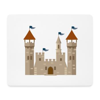 ritterburg - Mousepad (Querformat) - Weiß - Vorne