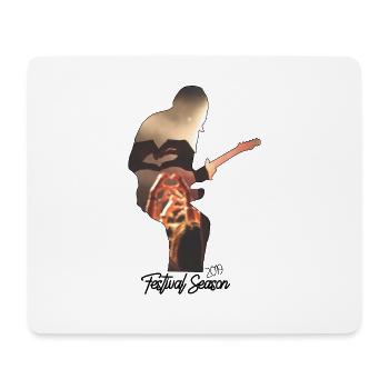 Festivalseason Festivals Saison 2019 Musique estivale - Tapis de souris (format paysage) - blanc - Devant