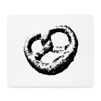 Brezel - Mousepad (Querformat) - Weiß - Vorne