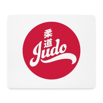 Judo - Mousepad (Querformat) - Weiß - Vorne