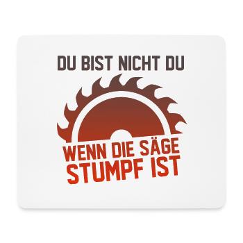 Schreiner Tischler Azubi Meister Spruch Geschenk - Mousepad (Querformat) - Weiß - Vorne