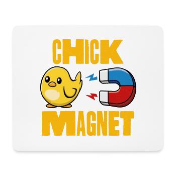 Kükenmagnet - Mousepad (Querformat) - Weiß - Vorne