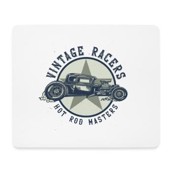 Hot Rod Masters dunkelblau - Mousepad (Querformat) - Weiß - Vorne