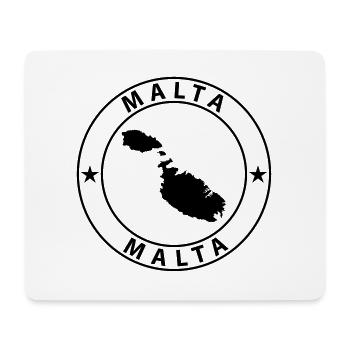 Malta - Mousepad (Querformat) - Weiß - Vorne