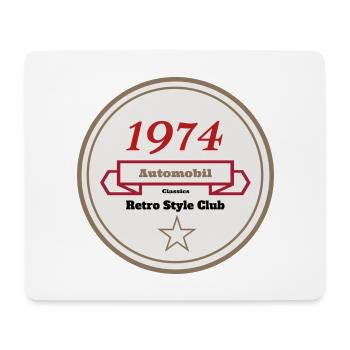 51_Motor_Club_ _RenkoDesign_1 - Tapis de souris (format paysage) - blanc - Devant