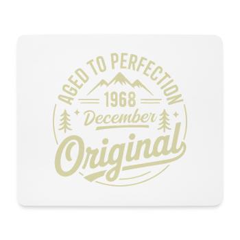 Dezember 1968 Dezember 1968 - Mousepad (Querformat) - Weiß - Vorne