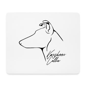 KURZHAAR COLLIE Profil Wilsigns Hunde Hund - Mousepad (Querformat) - Weiß - Vorne