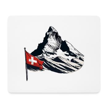 Mount Matterhorn Horu Alps Hiking Climbing - Mouse Pad (horizontal) - white - Front